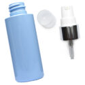 50ml Blue plastic bottle with lotion pump