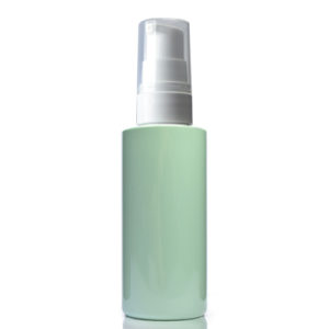 50ml Green Plastic Bottle With Lotion Pump