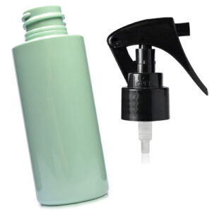 50ml Sage Green PET Plastic Bottle With Trigger Spray