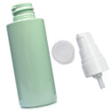 50ml Green Plastic Bottle With Lotion Pump