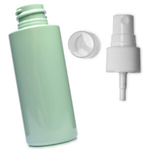 50ml Green Plastic Bottle With Spray