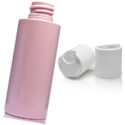 50ml Pink Plastic Bottle With Disc Cap