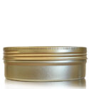 180ml Gold Aluminium Jar and Lid