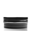 50ml Black Aluminium Jar and Lid