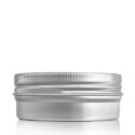 50ml Silver Aluminium Jar and Lid